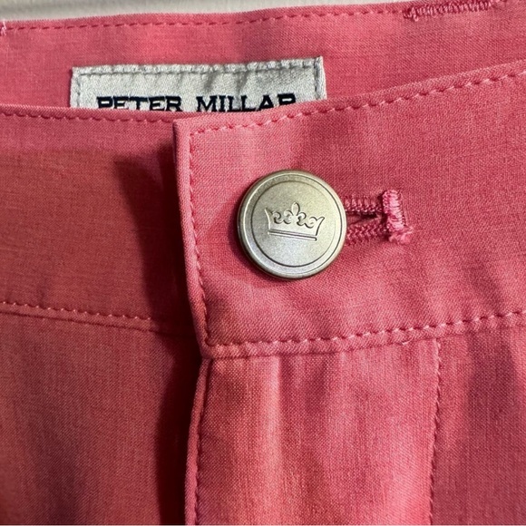PETER MILLAR Crown Conmfort Men's Pink Shorts. 32 - Picture 4 of 6